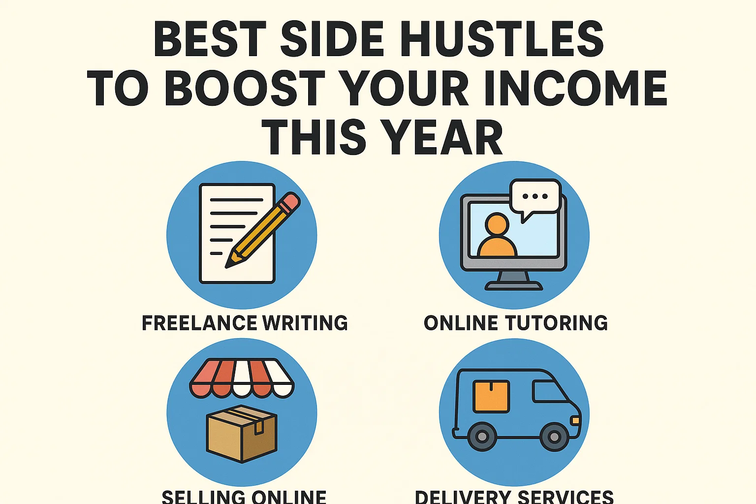 Best Side Hustles to Boost Your Income This Year Thumbnail